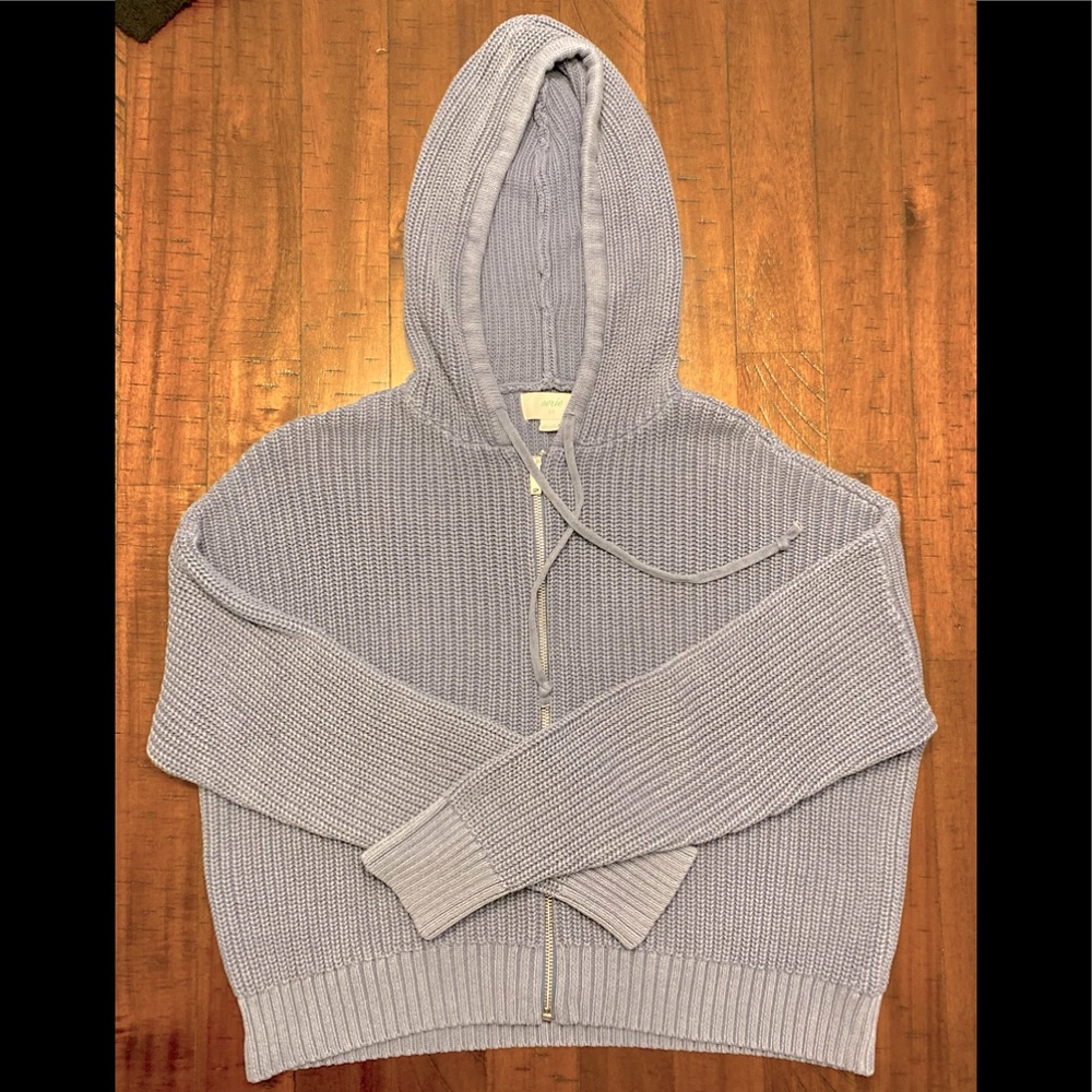 Aerie Sweater Zip-Up Hoodie